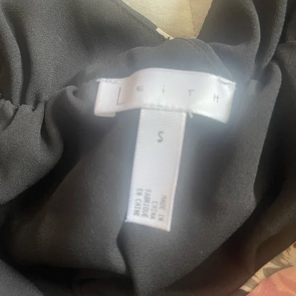 Keith surplice floral print midi dress- - Picture 4 of 4